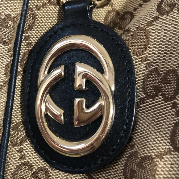 Gucci Tan and Brown Hobo Bag - Picture 3 of 10